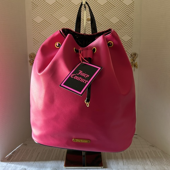 14. Juicy Couture Backpack 🎒w/Free Gift - Picture 1 of 13
